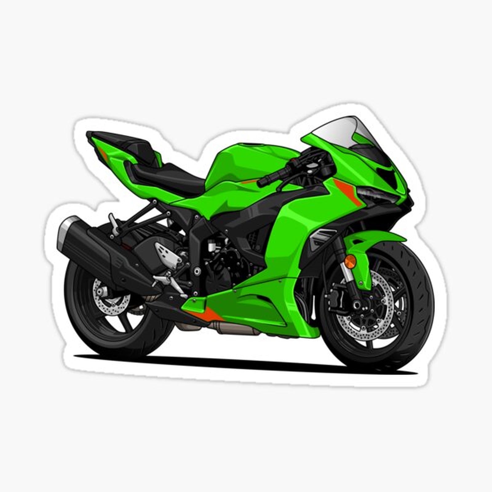 2024 Ninja ZX6R Green Version