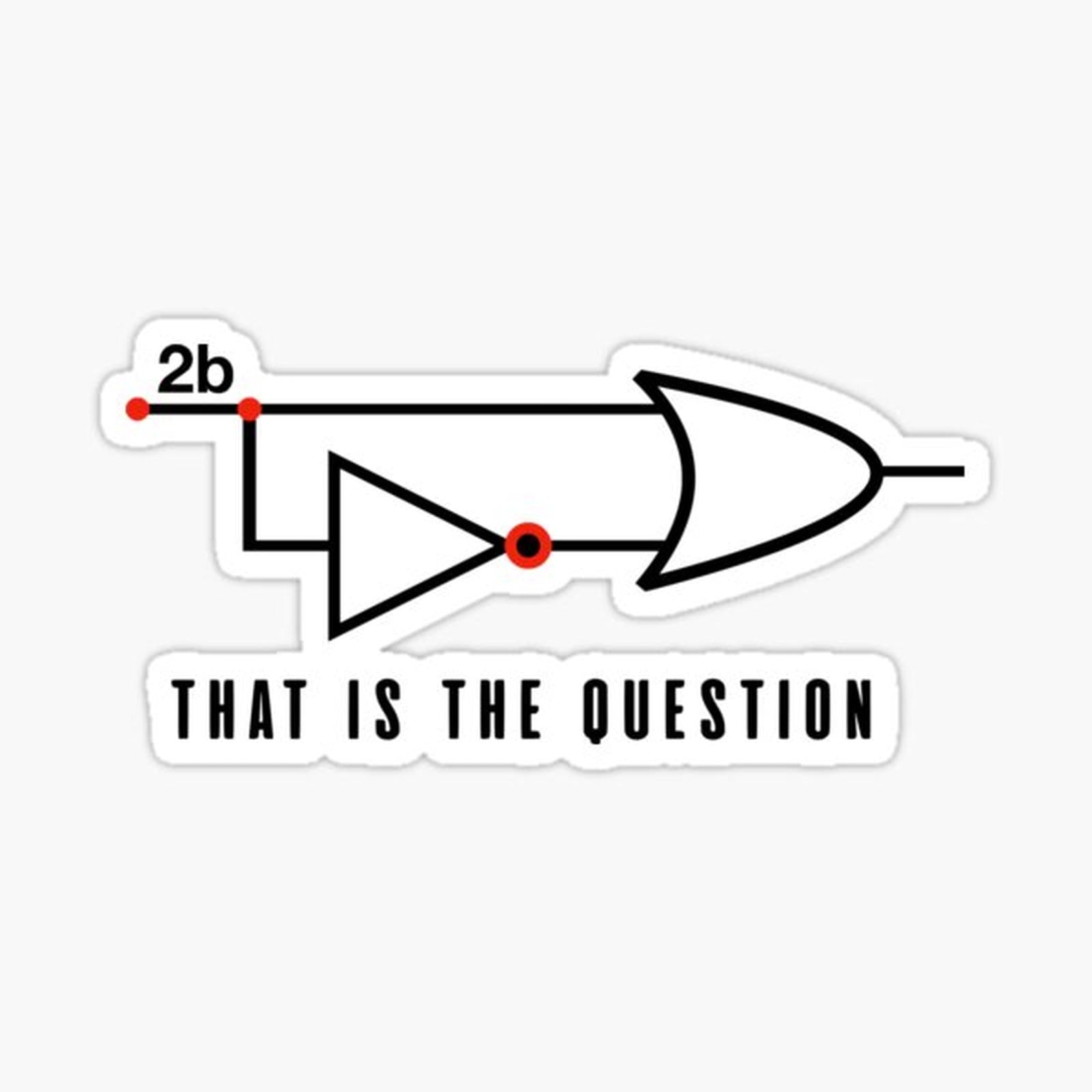 2B Or Not 2B Boolean Logic