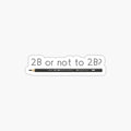 2b or not 2b