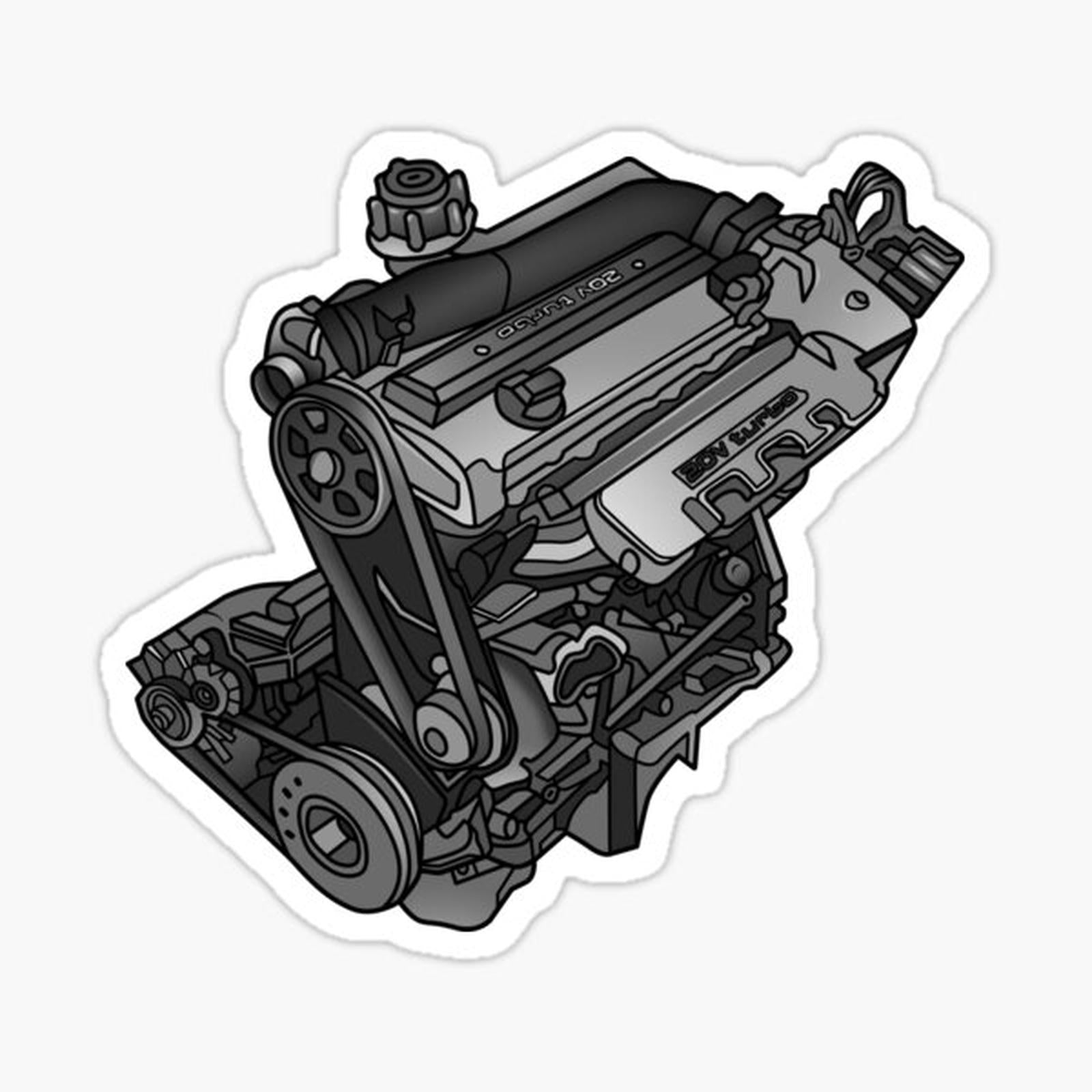 5 CYLINDER TURBO ENGINE