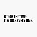60? of the Time