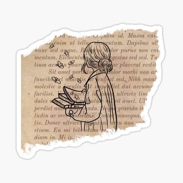 A girl reading