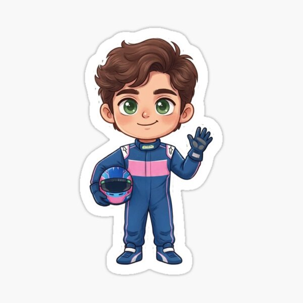 Argentine Driver Chibi