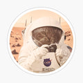 Astronaut Cat Mars