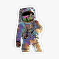 Astronaut colored