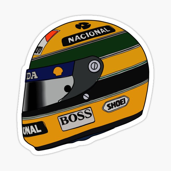 Ayrton Senna Helmet