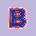 B