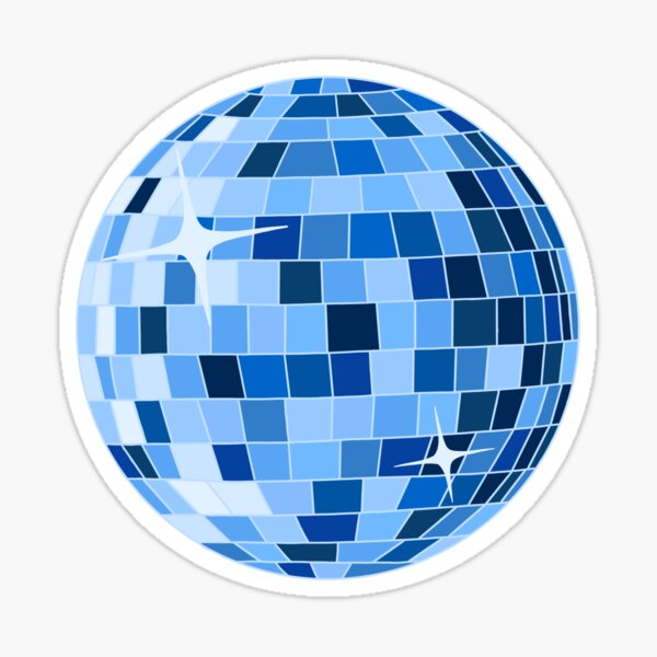Blue Disco Ball