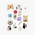 Bridgerton Sticker Pack – Regency Romance Aesthetic Collection