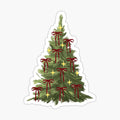 Christmas tree with bows