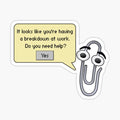 Clippy the Paperclip