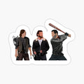 Daryl, Rick and Negan