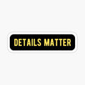 Details Matter Jack Reacher Quote