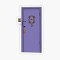Door purple Monica