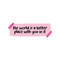 Empowering Pink Quote