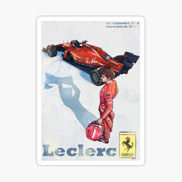F1 Charles Leclerc Akira anime