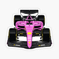 F1 Racing Car Pink
