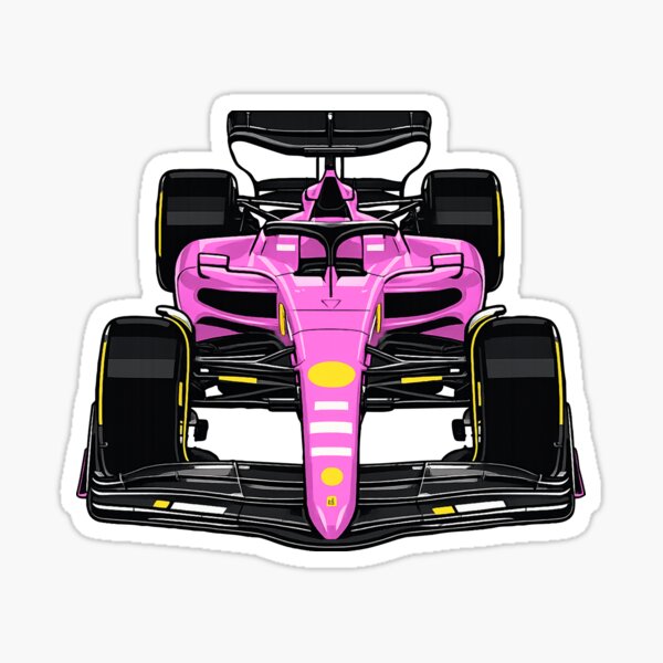 F1 Racing Car Pink
