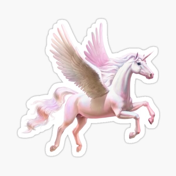 Flying unicorn