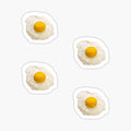 Fried eggs
