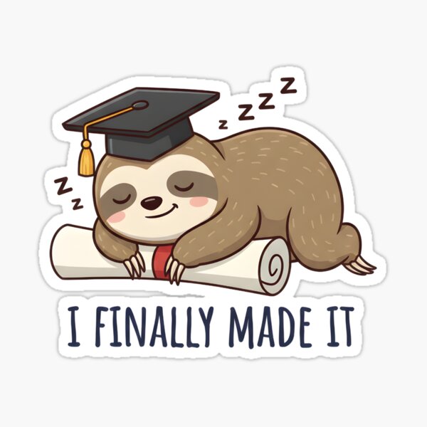 Funny Sleeping Sloth