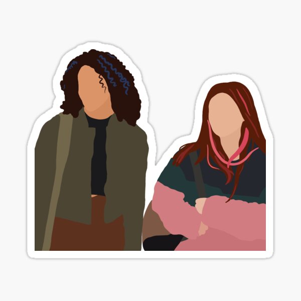 Ginny and Georgia Ginny and Abby with dyed hair Netflix