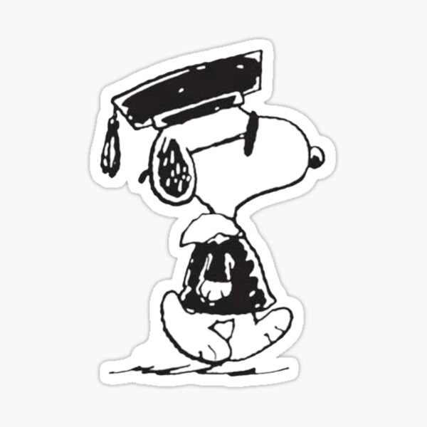 Graduation Snoopy