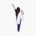 Graduation white coat