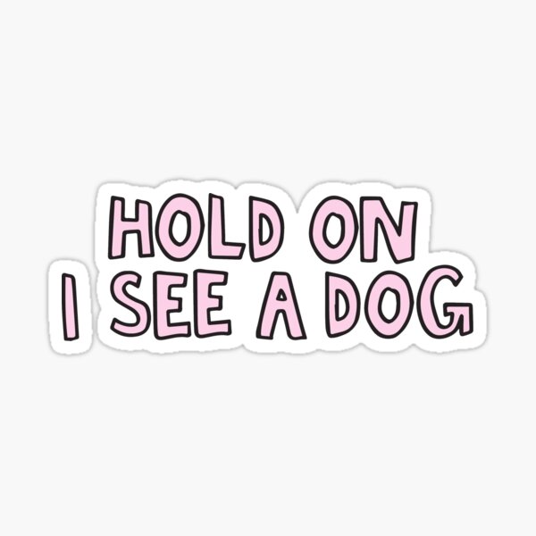 Hold on I see a dog