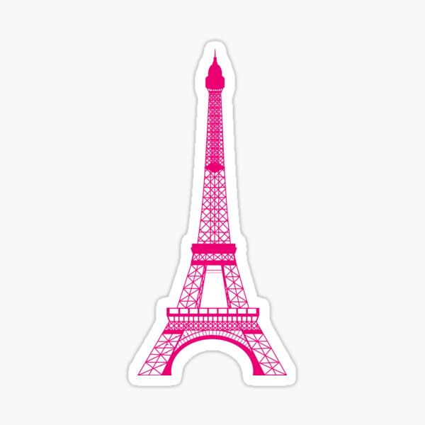 Hot Pink Eiffel Tower