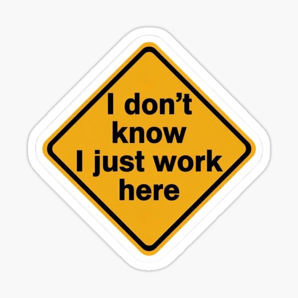I don’t know I just work here