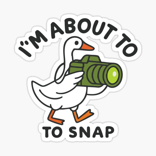 I'm About to Snap