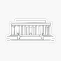 Lincoln Memorial Minimalism