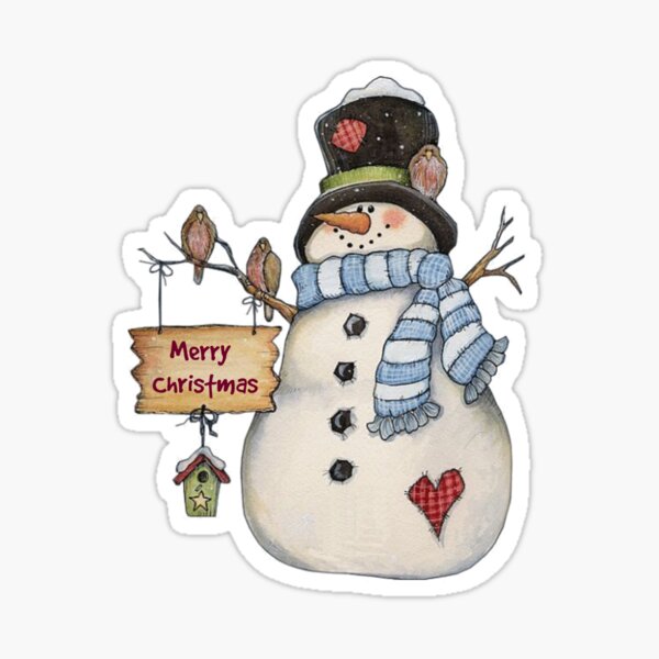 Merry Christmas Snowman