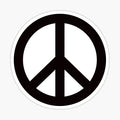 Peace sign symbol