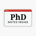 PhD Notes Inside