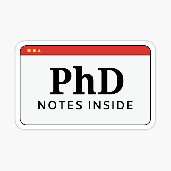 PhD Notes Inside
