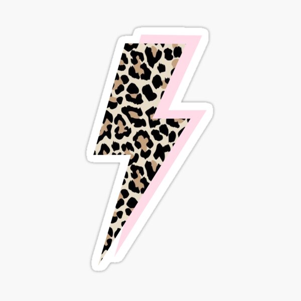 Pink and Cheetah Lightning