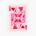 Queen of Hearts in Pink