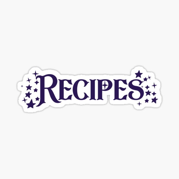 Recipes
