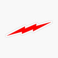 Red Lightning Flash