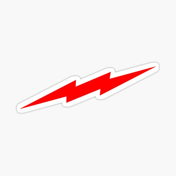 Red Lightning Flash