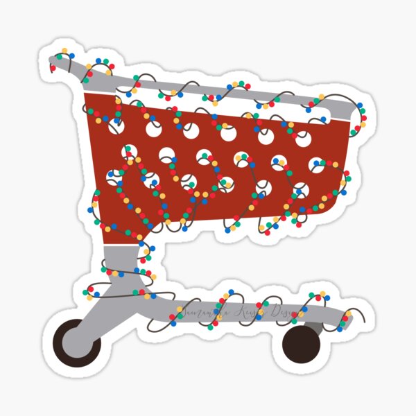 Retail Holiday Lights Cart