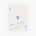 Retro Ace Playing Card