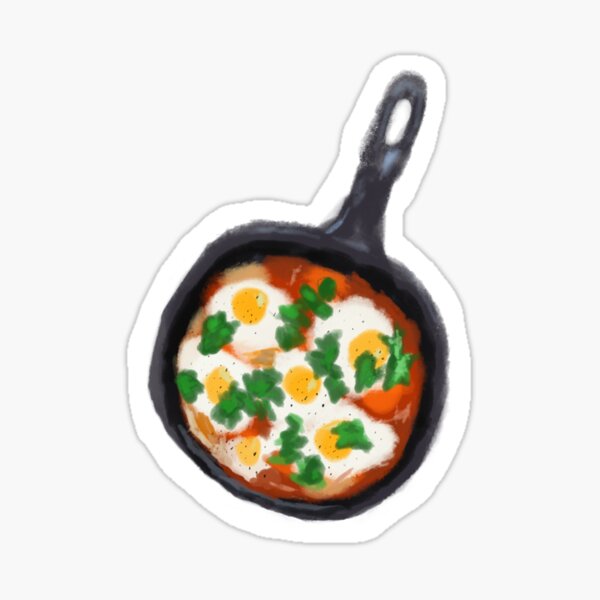 Shakshuka Digital Illustration