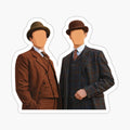 Sherlock Holmes and James Moriarty