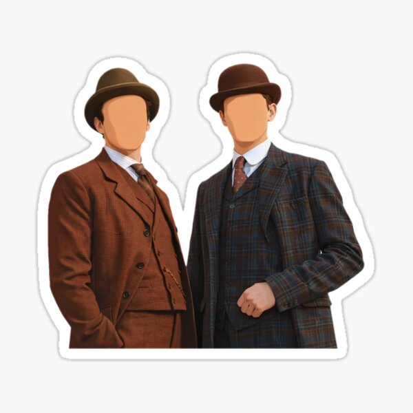 Sherlock Holmes and James Moriarty