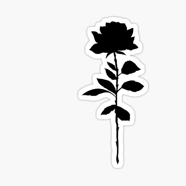 Simple Rose Silhouette