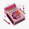 Slow Burn, Book matches