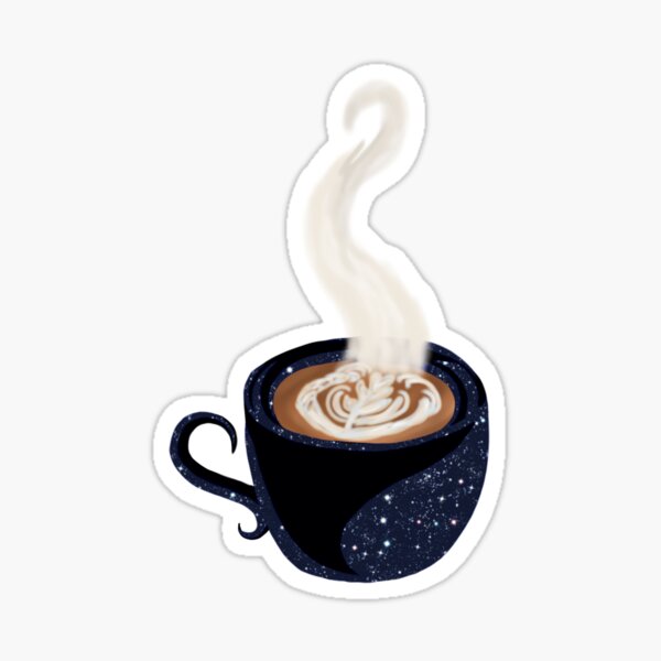 Space latte mug